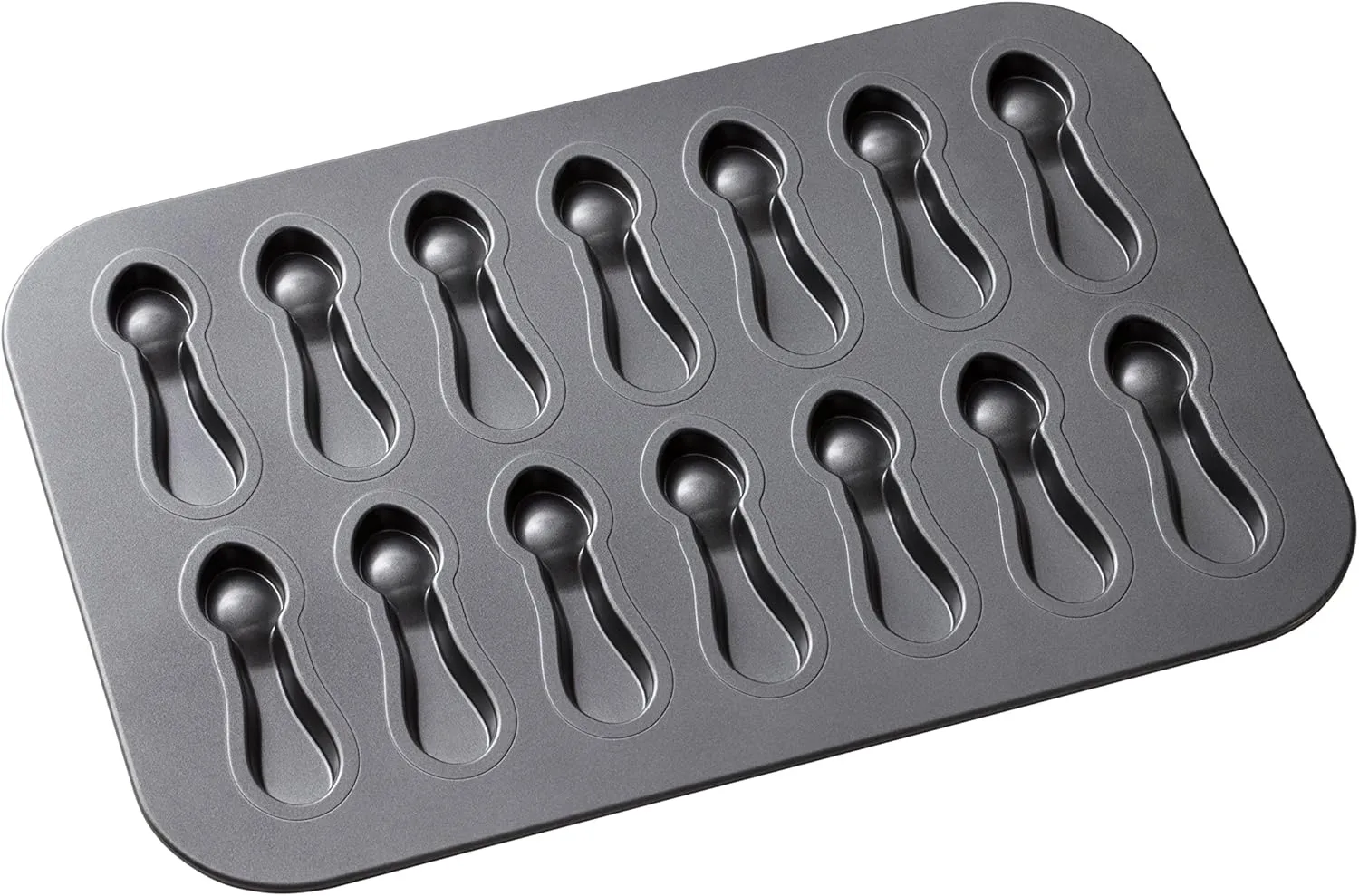 Chicago Metallic Professional 14-Cup Cookie Dunker Pan, 15.75-Inch-by-11.25-Inch