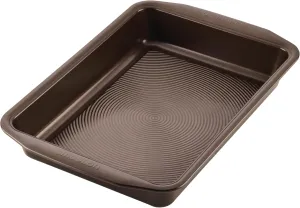 Circulon Nonstick Bakeware Nonstick Baking Pan / Nonstick Cake Pan, Rectangle - 9 Inch x 13 Inch, Brown, Chocolate