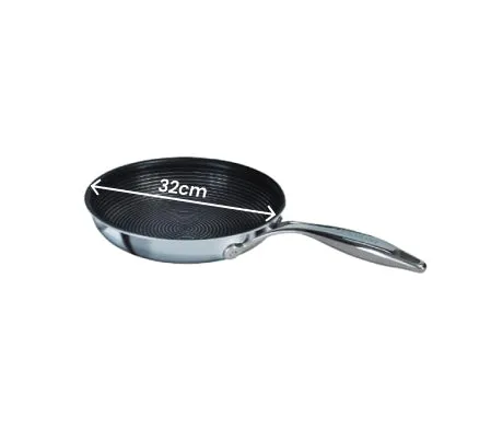 Circulon SteelShield™ Nonstick Stainless Steel C-Series Frypan Induction Suitable - 32cm