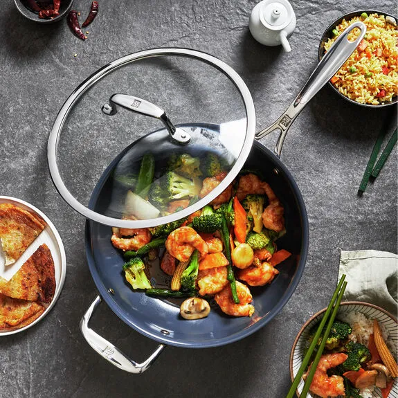 Clad CFX 10-inch Non-Stick Stainless Steel Ceramic Perfect Pan