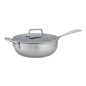 Clad CFX 10-inch Non-Stick Stainless Steel Ceramic Perfect Pan