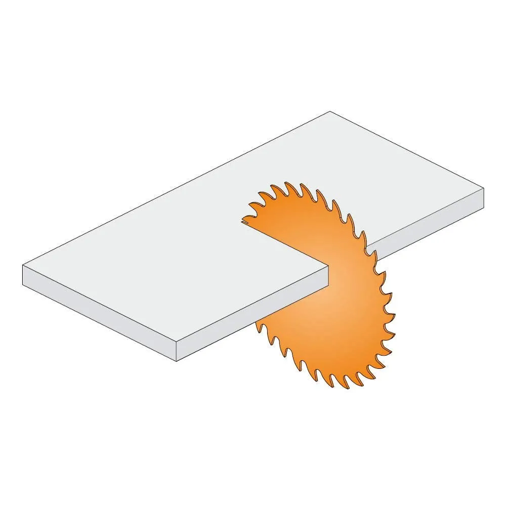 CMT 236.008.12  12" x 8T Industrial Fibre Cement Blade