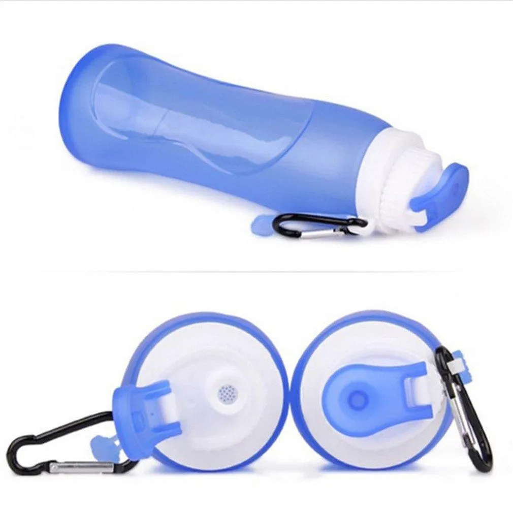 Collapsible Bottle Water Silicone Quick dispatch Sports Automated