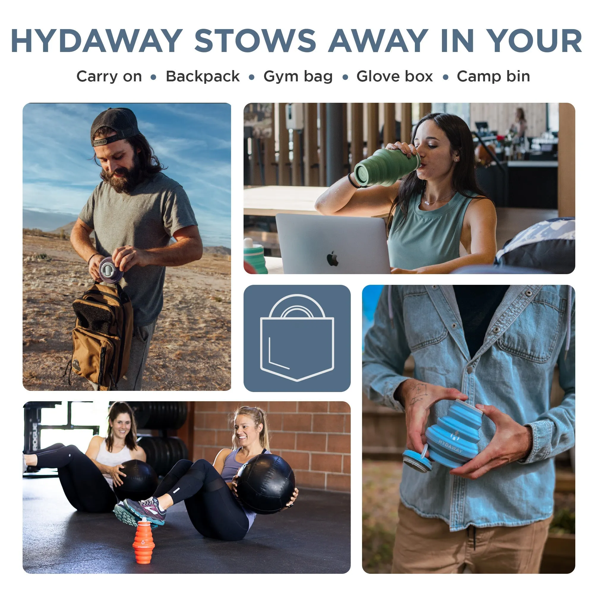 Collapsible Water Bottle | 17oz