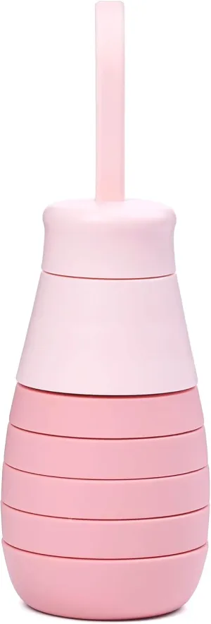 Collapsible Water Bottle (Deep Pink)