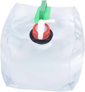 Collapsible Water Storage Bag 20l Portable Water Container for Camping Hiking Outdoor Activities Sturdy and Easy to Carry PVC