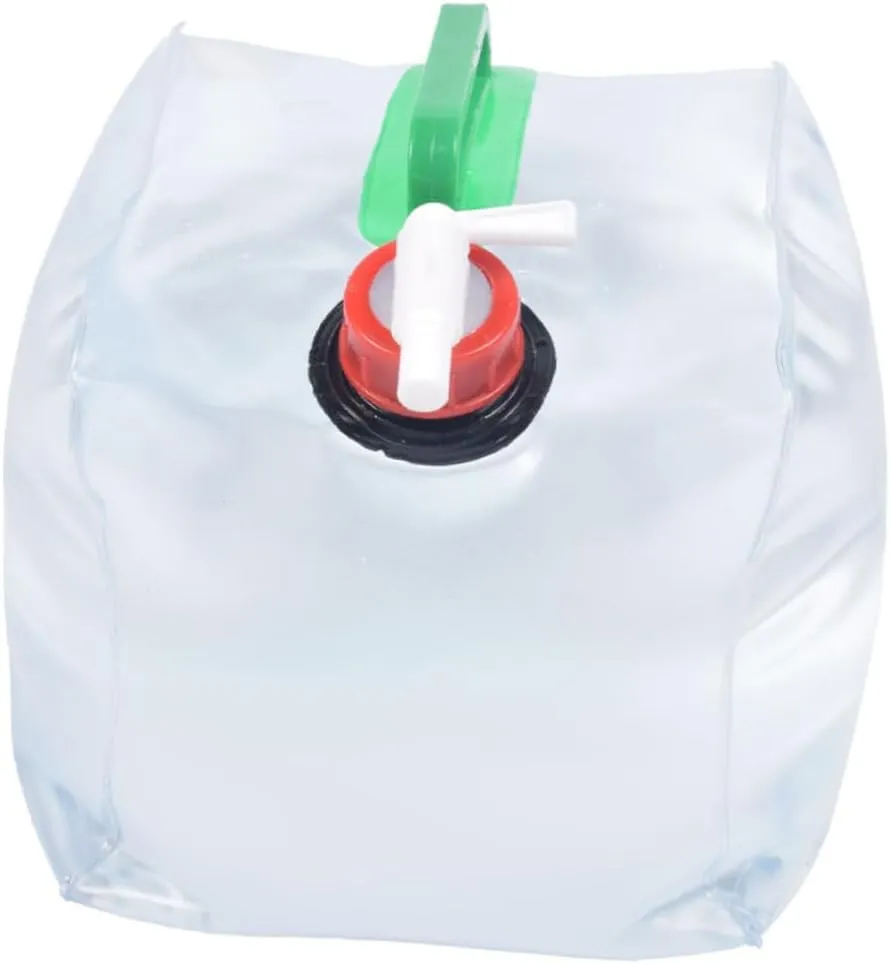 Collapsible Water Storage Bag 20l Portable Water Container for Camping Hiking Outdoor Activities Sturdy and Easy to Carry PVC