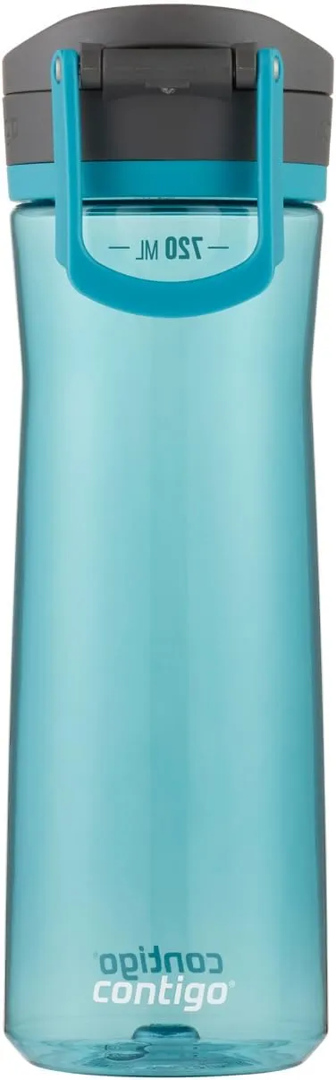 Contigo Jackson drinks bottle, large BPA-free water bottle, 100% leakproof and dishwasher safe, outdoor sports bottle, for cycling, jogging, hiking, work and school, 720 ml
