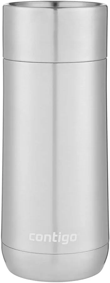 Contigo Luxe Autoseal Travel Mug, Stainless Steel Thermal Mug, Vacuum Flask, Leakproof Tumbler, Dishwasher Safe, Coffee Mug with BPA Free Easy-Clean Lid, 360 ml