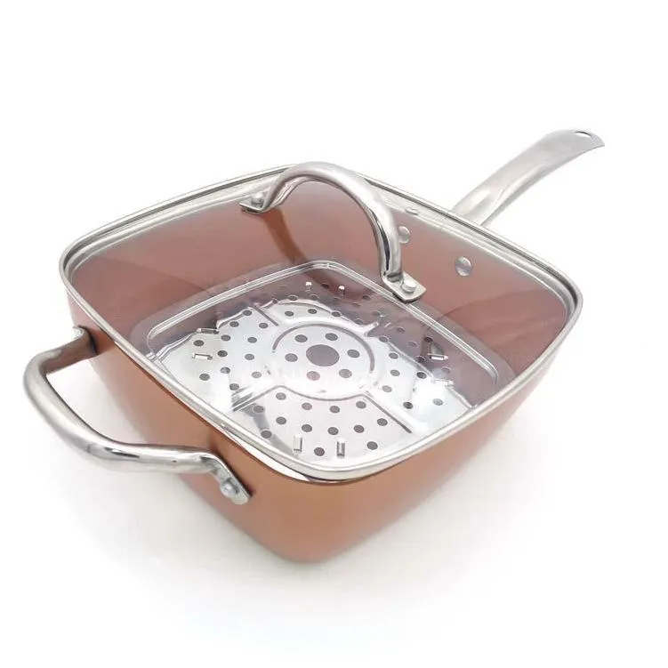 Copper Chef  Square Fry Pan On Sale