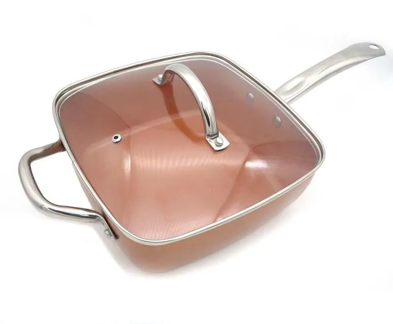 Copper Chef  Square Fry Pan On Sale