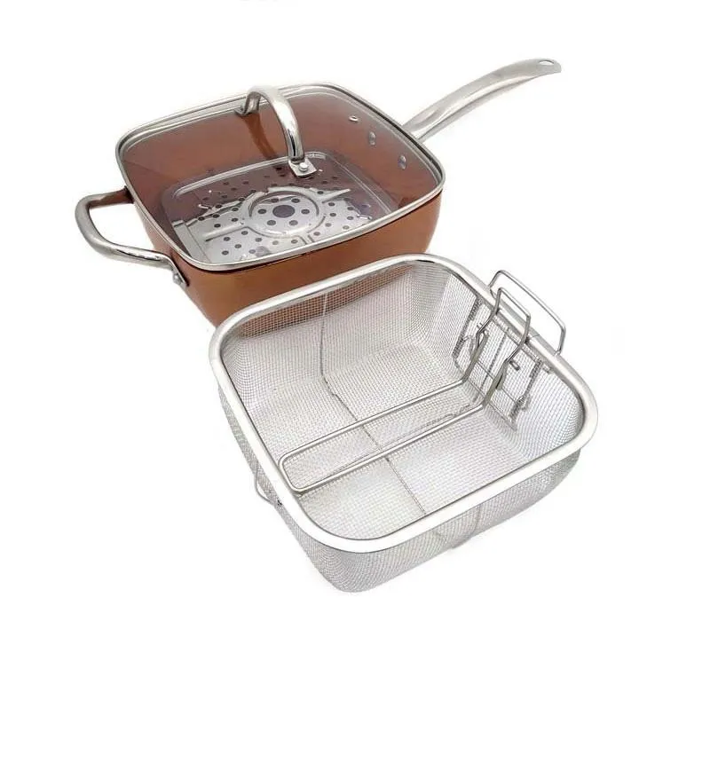 Copper Chef  Square Fry Pan On Sale