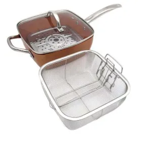 Copper Chef  Square Fry Pan On Sale