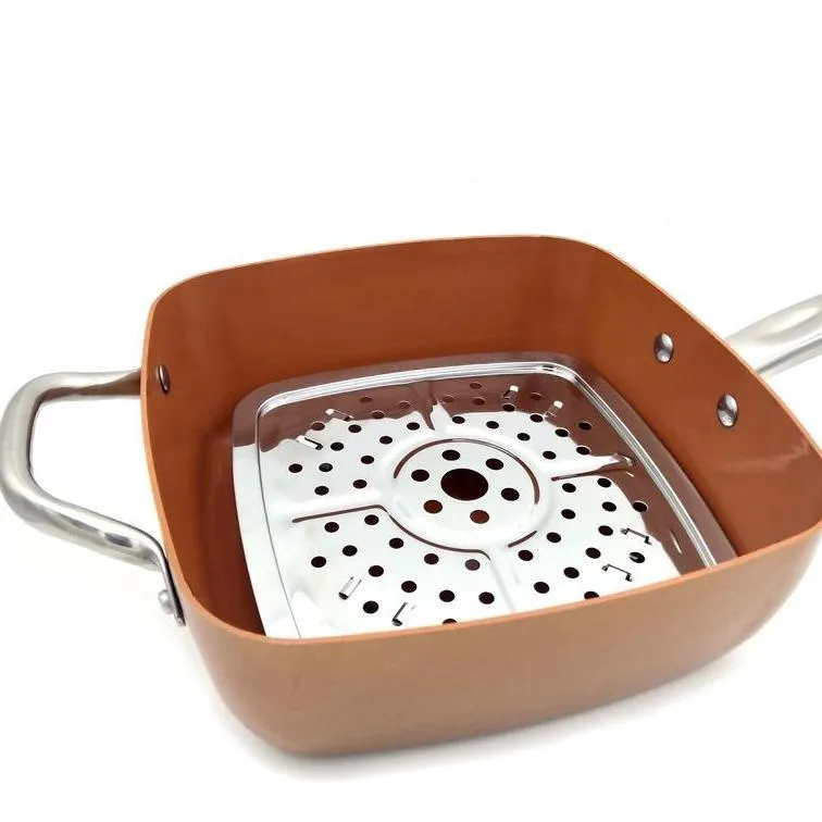 Copper Chef  Square Fry Pan On Sale