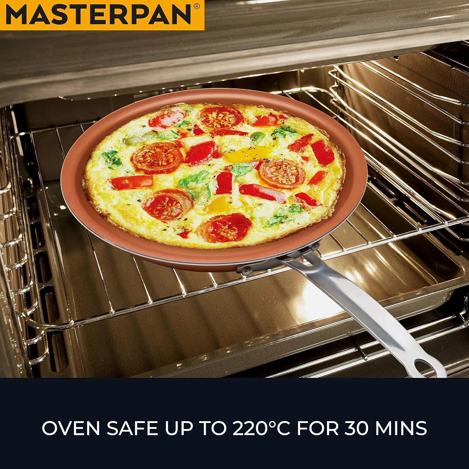 Copper tone 10-inch Ceramic Non-stick Fry pan