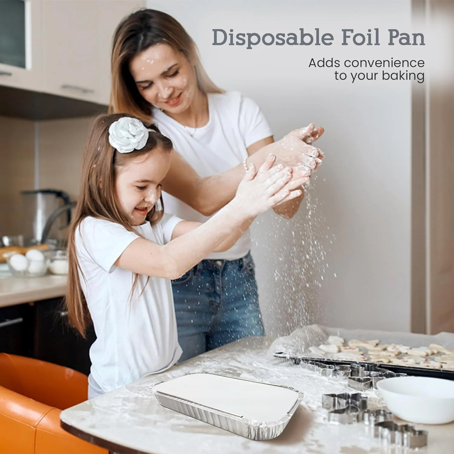D&W Fine Pack Disposable Aluminum Foil 3 lb. Oblong Food Storage Pans with Board Lids - 48 Ounces - Perfect for Baking, Preparing Food (Pack of 100)
