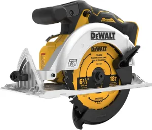 DEWALT 20V MAX* Circular Saw, 6-1/2-Inch, Cordless, Tool Only (DCS565B)
