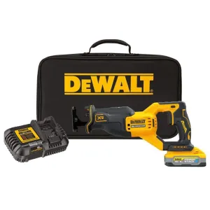 DEWALT 20V MAX Cordless Brushless Reciprocating Saw Kit with 5.0Ah Battery and Charger