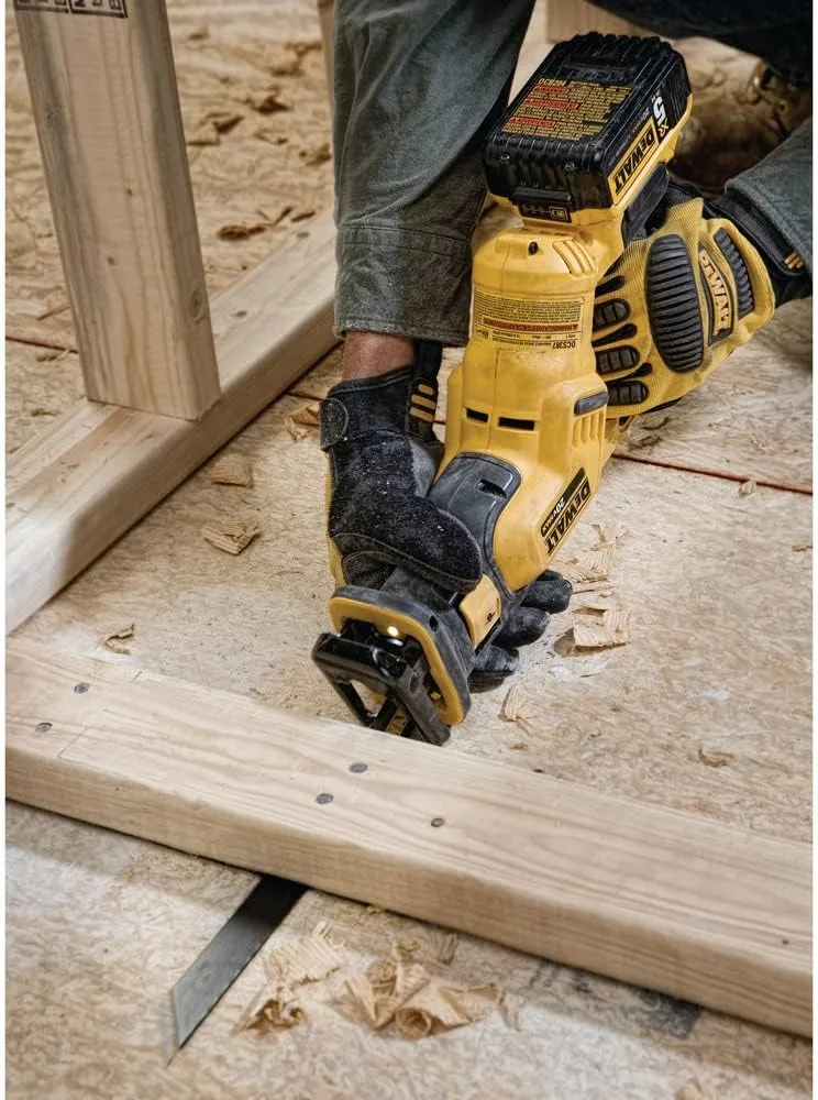 DEWALT 20V MAX Cordless Reciprocating Saw, Compact, Variable Speed, LED Light, Bare Tool Only (DCS387B)
