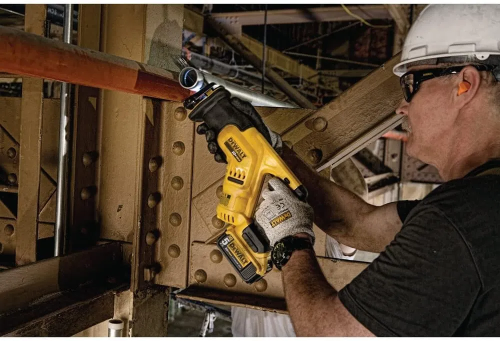 DEWALT 20V MAX Cordless Reciprocating Saw, Compact, Variable Speed, LED Light, Bare Tool Only (DCS387B)
