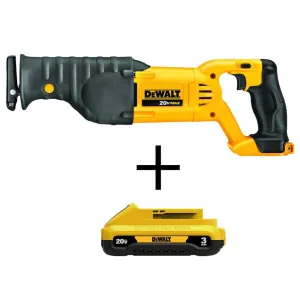 DEWALT 20V MAX Cordless Reciprocating Saw with 3.0Ah Battery