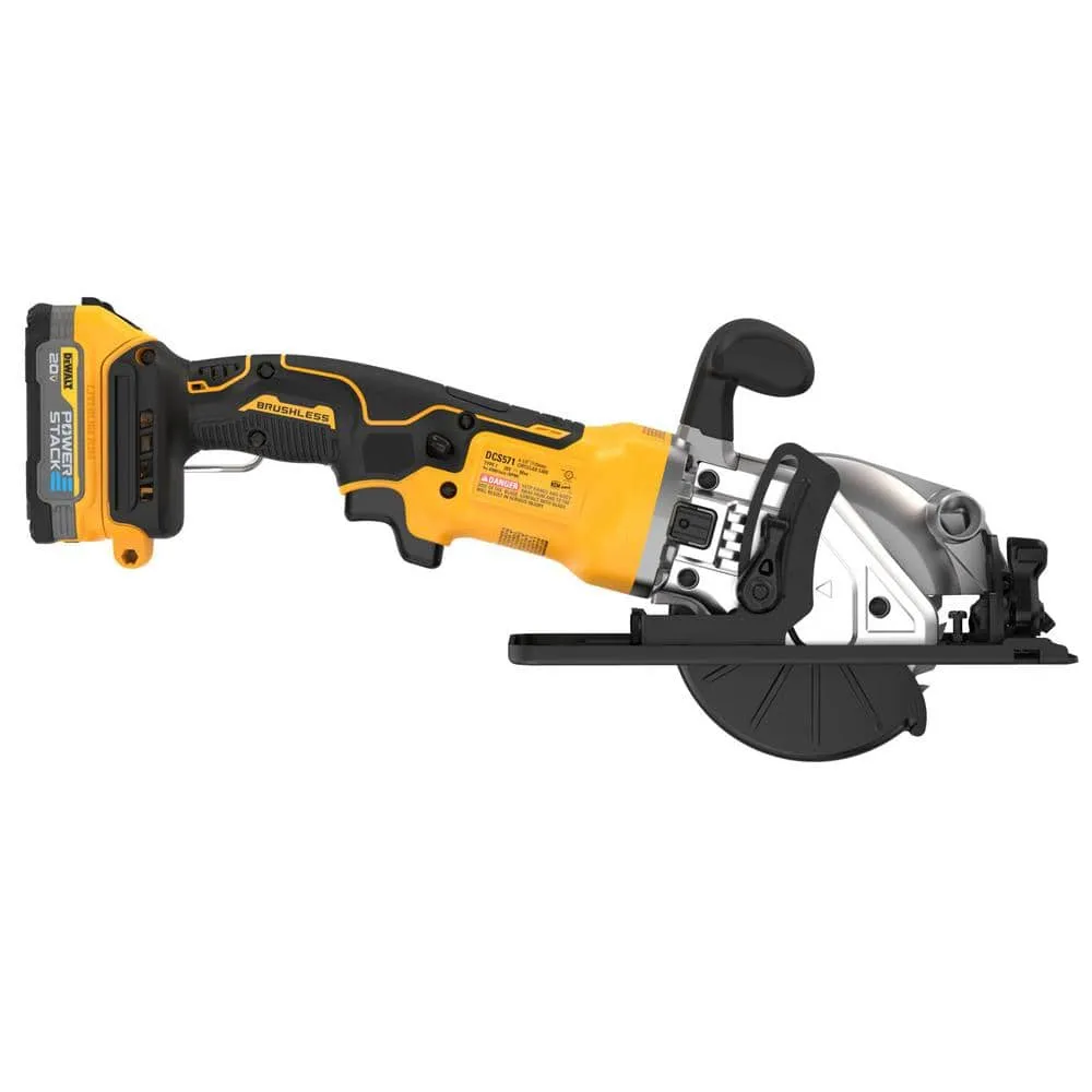 DEWALT Atomic 20V Cordless Brushless Circular Saw Kit with Battery and Charger
