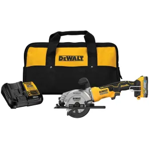 DEWALT Atomic 20V Cordless Brushless Circular Saw Kit with Battery and Charger