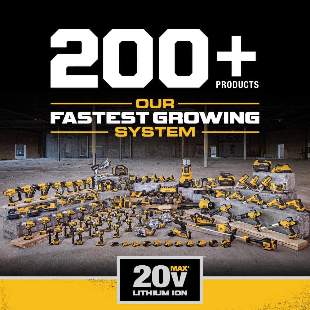 DEWALT ATOMIC 20V MAX Cordless Brushless Compact Reciprocating Saw with 4.0Ah Battery