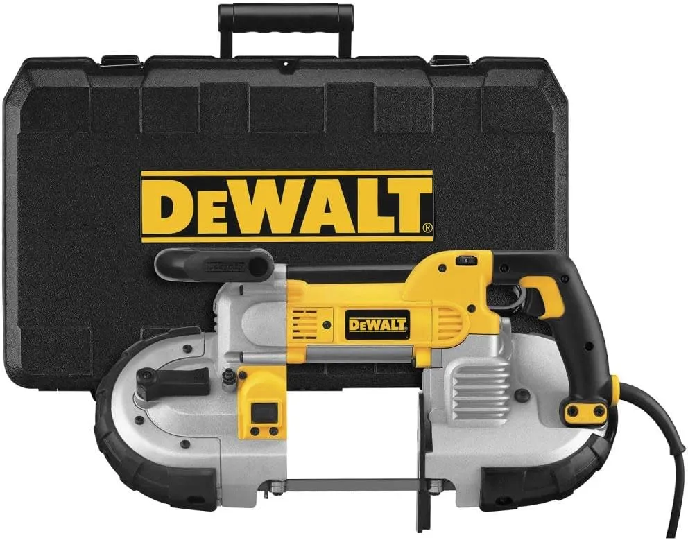 DEWALT Portable Band Saw, Deep Cut, 10 Amp, 5-Inch (DWM120K)