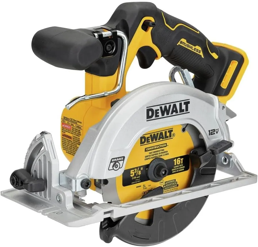 DEWALT XTREME™ 12V MAX BRUSHLESS 5-3/8" CIRCULAR SAW (Tool Only) (DCS512B)