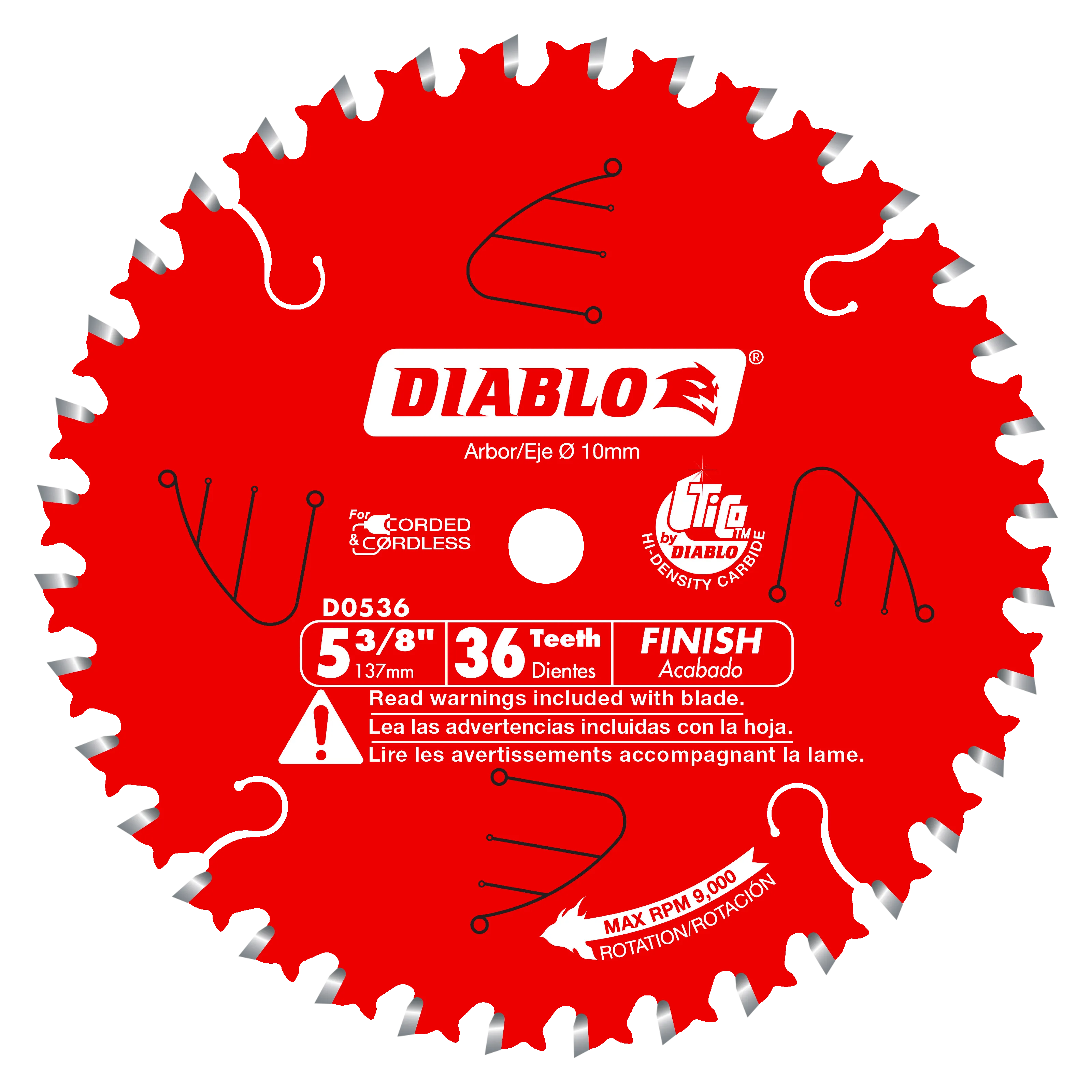 Diablo Finish Trim Saw Blade
