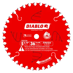 Diablo Finish Trim Saw Blade