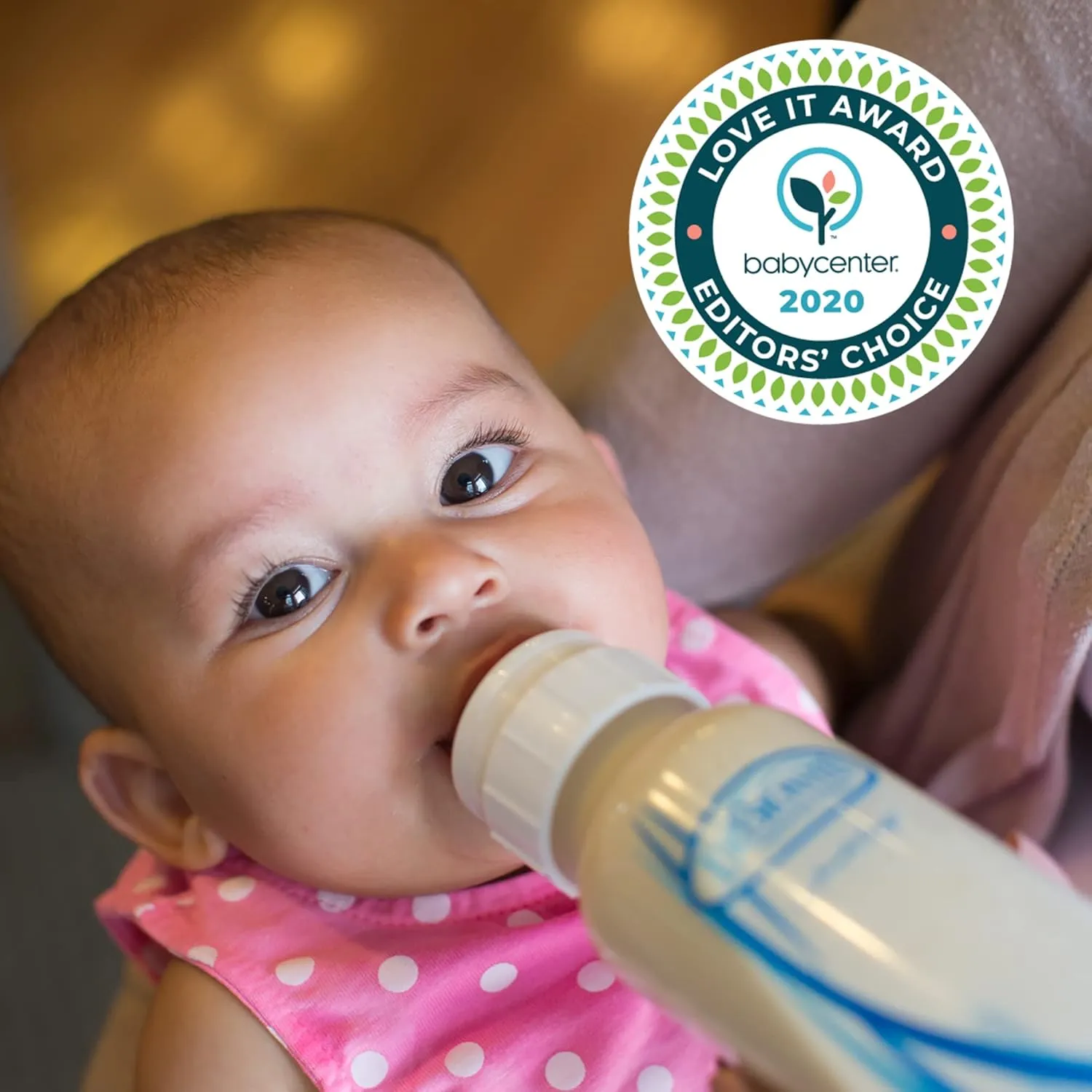 Dr. Brown's Natural Flow Anti-Colic Baby Bottle with Level 1 Slow Flow Nipples, 4oz, 4 Pack