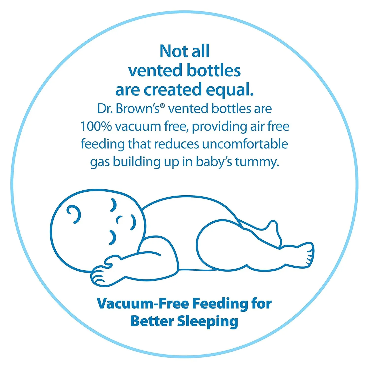 Dr. Brown's Natural Flow Anti-Colic Baby Bottle with Level 1 Slow Flow Nipples, 4oz, 4 Pack