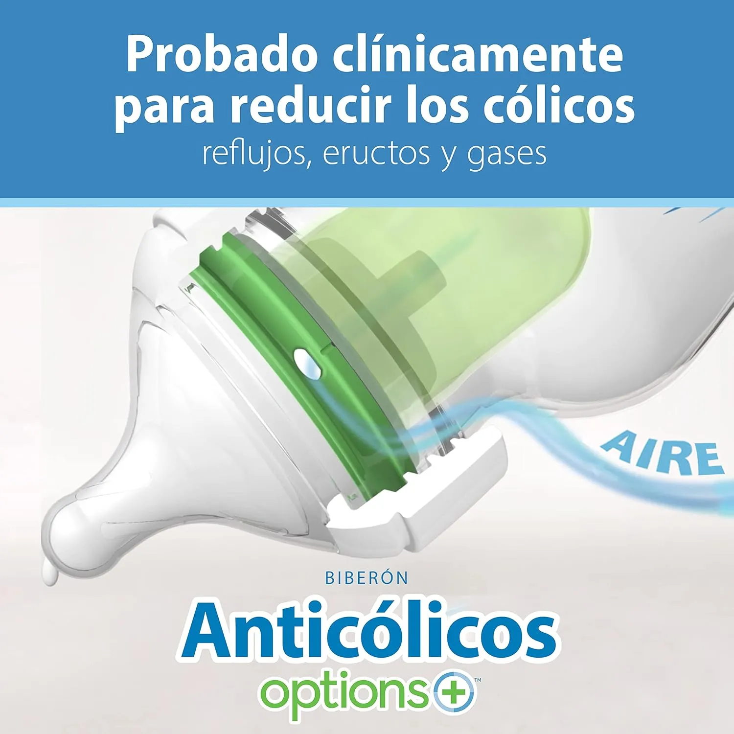 Dr. Brown's Natural Flow Anti-Colic Options  Wide-Neck Baby Bottles 5 oz/150 mL,with Level 1 Slow Flow Nipple,4 Pack,0m 