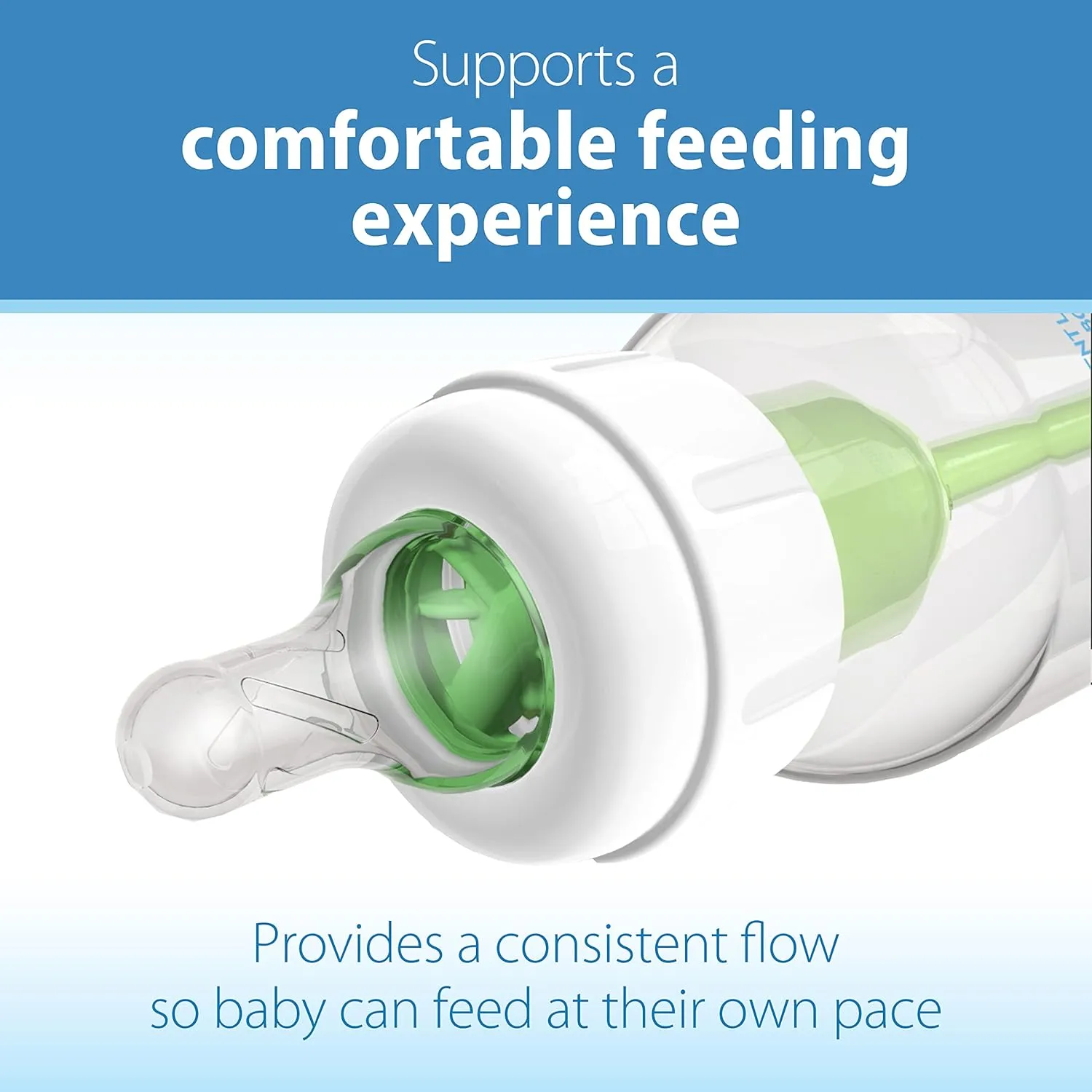 Dr. Brown’s Natural Flow Preemie Flow Narrow Baby Bottle Silicone Nipple, Slowest Flow, 0m , 100% Silicone Bottle Nipple, 6 Count(Pack of 1)