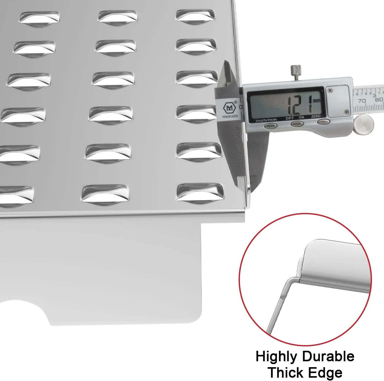Drip Tray Heat Baffle for Camp Chef 24 Series Pellet Grills, Woodwind WiFi 24, Woodwind SG 24, SmokePro SG 24, STX 24, Drip Pan Replacement for Traeger Pro 575 20 22 Series