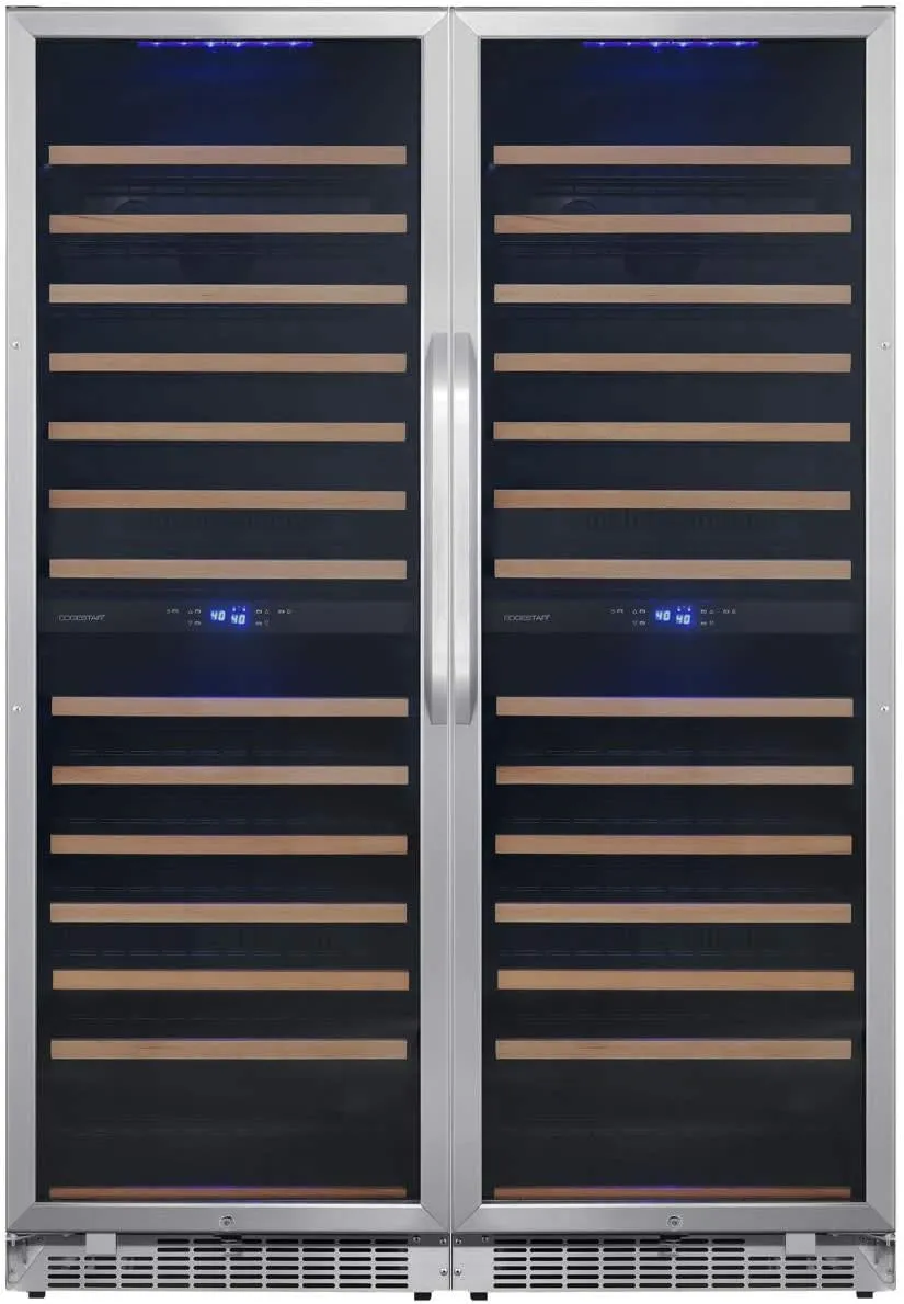 EdgeStar�48 Inch Wide 282 Bottle Capacity Built-In or Free Standing Wine Cooler