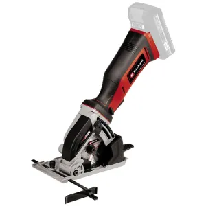 Einhell Power X-Change 89mm Cordless Mini Circular Saw - 18V Hand-Held Rotary Saw With 2 Blades For Cutting Wood and Plastic - TE-CS 18/89 Li Solo Compact Saw - Battery And Charger Not Included