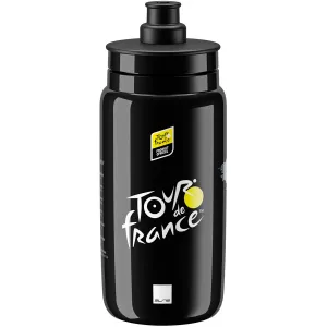 Elite Fly Tour de France Water Bottles – Black, 550ml