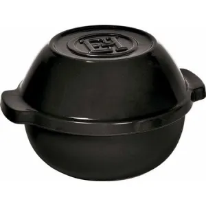 Emile Henry - Bread Pot, Charcoal