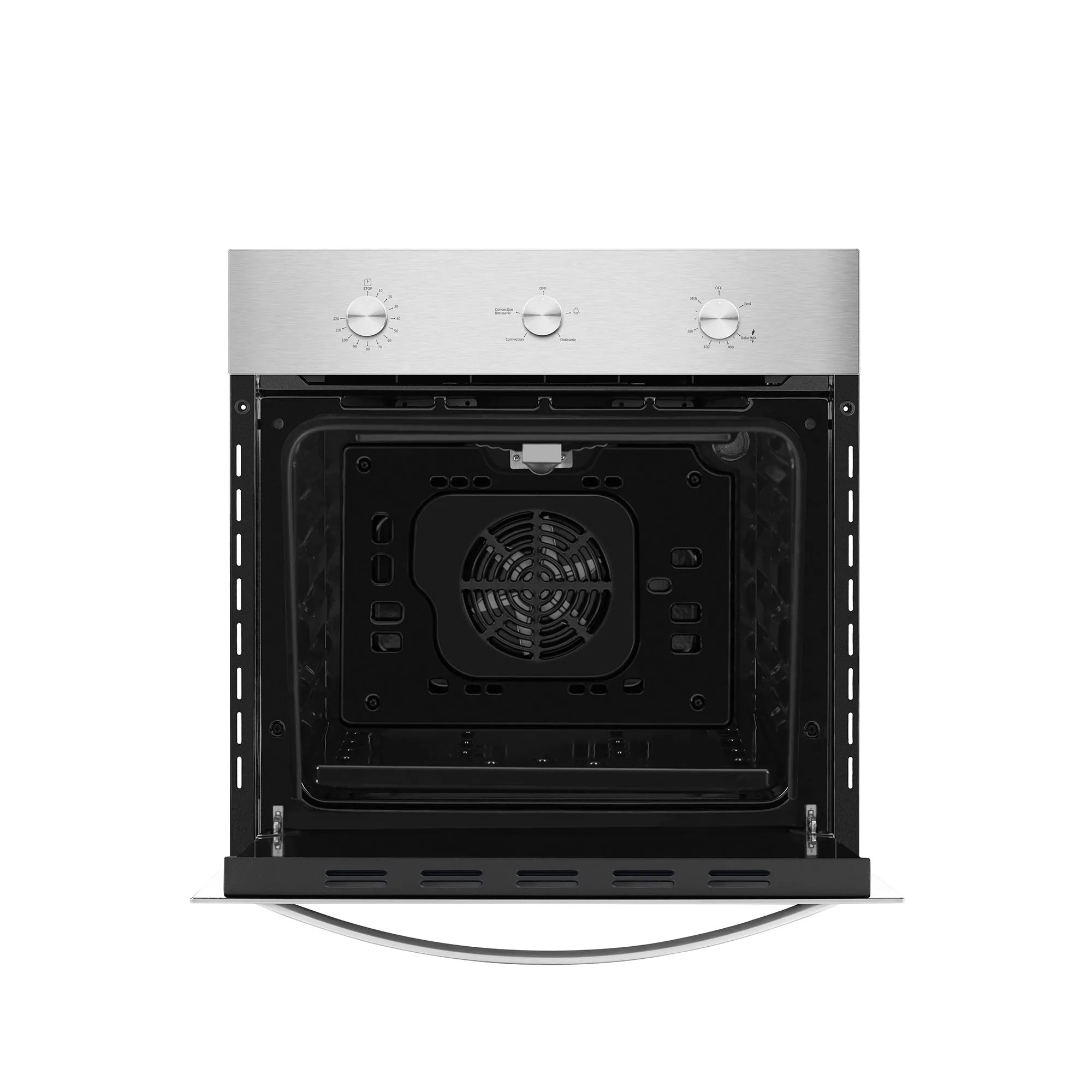 Empava 24 inch 2.3 cu. ft. Single Gas Wall Oven - Only For Natural Gas