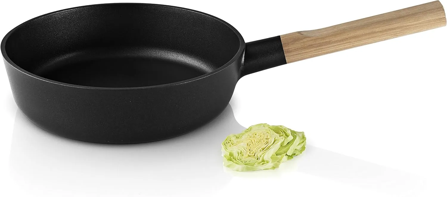 Eva Solo | Nordic Kitchen Saute Pan | Lightweight Aluminium, Easy Handling & Low Weight | Suitable for all Heat Sources – Including Induction | Easy to Clean | Danish Design, Functionality & Quality