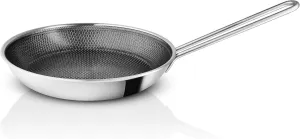 EVA-TRIO | Mosaic frying pan 11 Inch ceramic Slip-Let® coating | Pans with a unique surface mosaic pattern Stainless steel at the top and ceramic Slip-Let® coating at the bottom | Multi