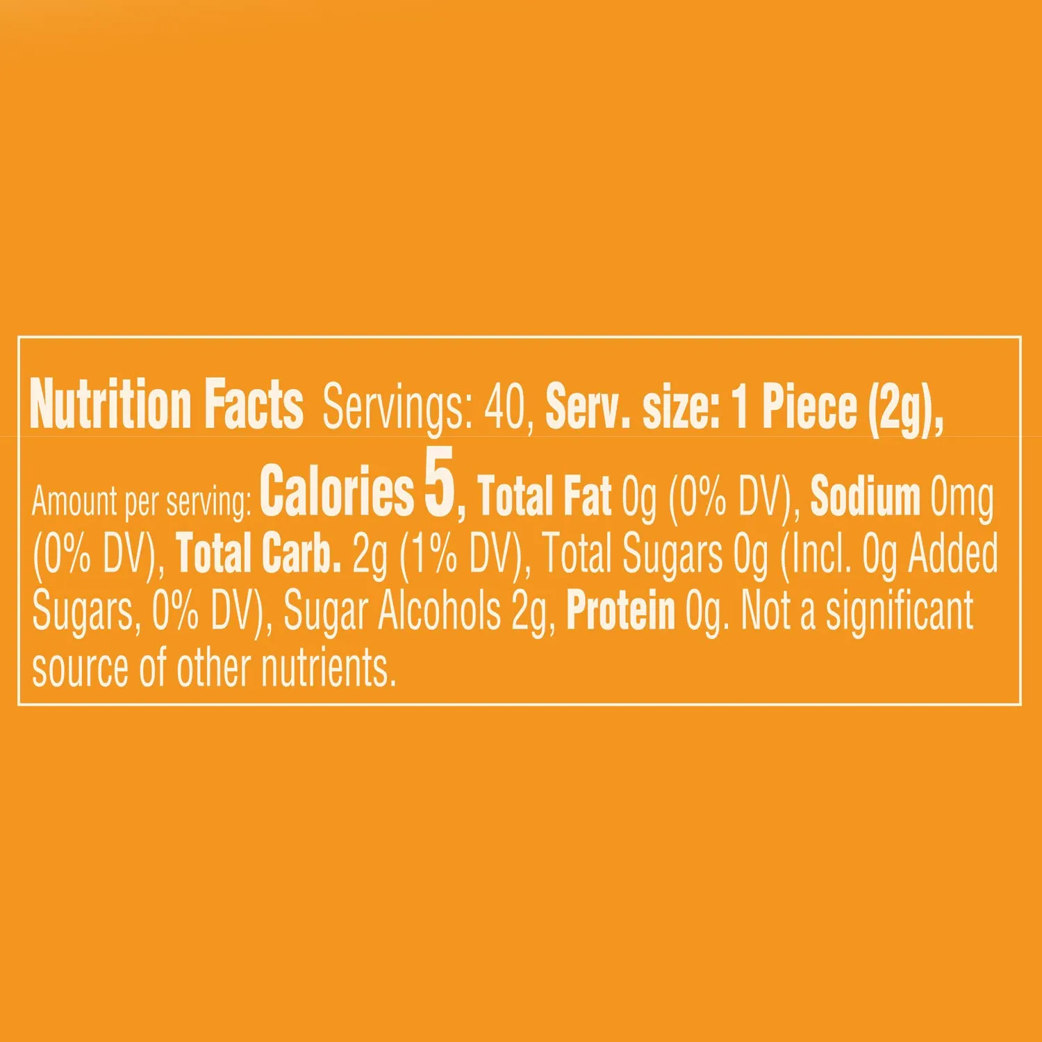 EXTRA Gum Refreshers Fruit Mix Sugar-Free Chewing Gum Bulk, 40 Piece Bottle (Pack of 6)