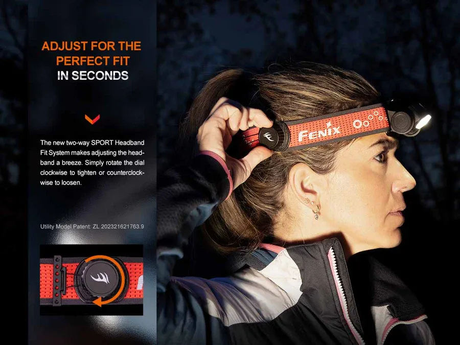 FENIX HM65R-T V2.0 Luminus SST40 & OSRAM GW PUSTA1.PM LED headlamp