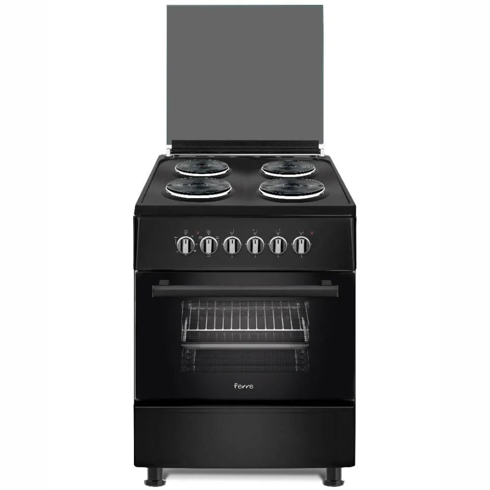 Ferre 60cm Black Electric Stove F6B04E3.TT.B