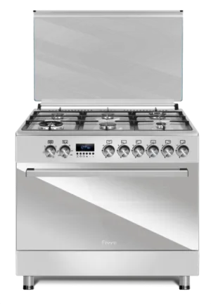 Ferre 90cm 6 Burner Free  Standing Full Gas Cooker Top  With  Electric  Oven F9S60E6.PI
