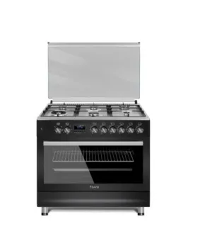Ferre Premium Range 6 Burner Wok Matt Black- F9S60E7.PIB