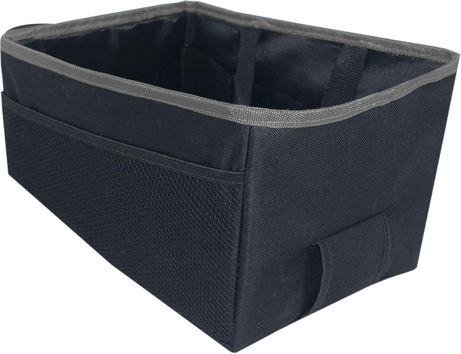 FH Group E-Z Travel Multi-Use Car Organizer with Cup Holders | Back Seat Storage Gray